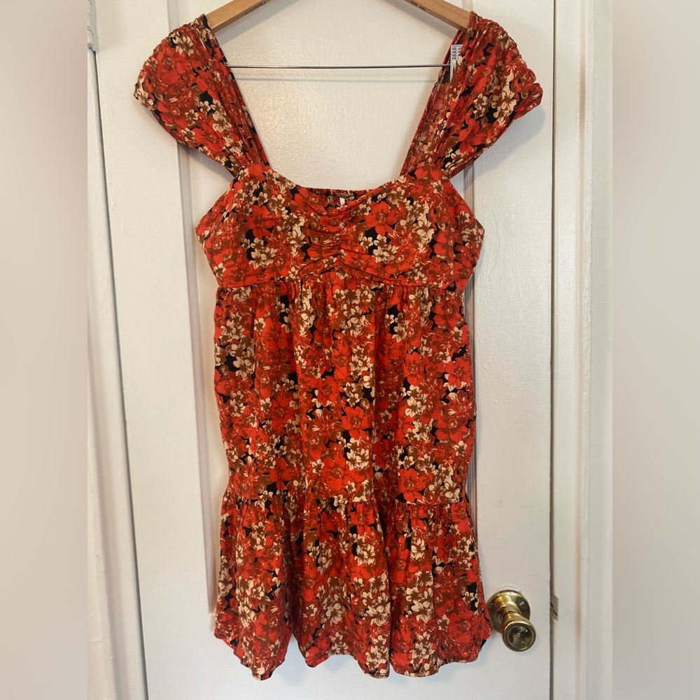 Free People floral dress (Worn once on vacation) originally $98